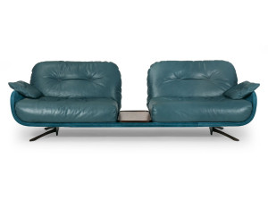 2-местный кожаный диван