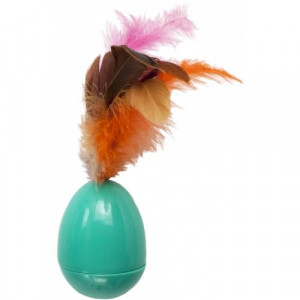 ПР0020101 Игрушка для кошек Ретро Набор Мышки с пером 2шт в ассортименте CHOMPER