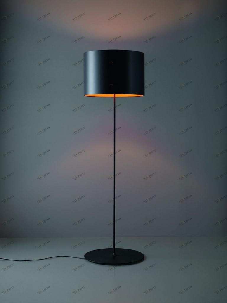 Quadrifoglio Торшер из углеродного волокна Half moon sun-id-1438064