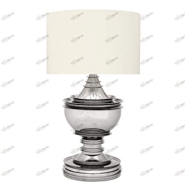 Настольная лампа Silom от Eichholtz Прозрачный 107130 EICHHOLTZ ВАЗА 061891 Белый;прозрачный 