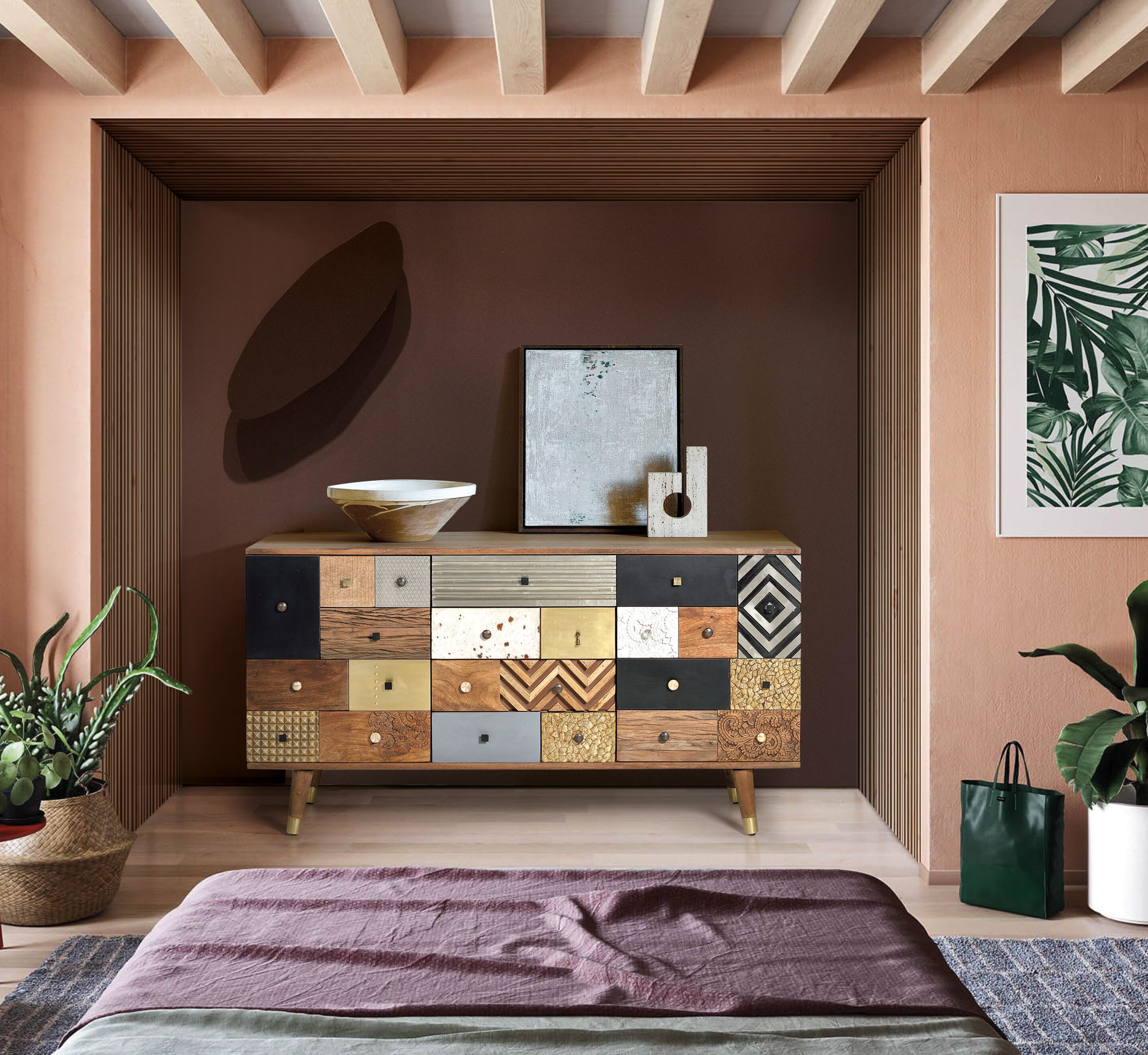 Манго Madia с распашными дверями Giner y Colomer Мумбаи ARCH-00018243 - Вид №2