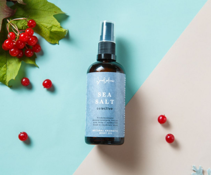 7044 Ароматическое масло для тела «Морская соль» Вкусляндия 