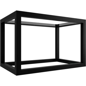Полка-каркас для кухни 25.6x35x40 см алюминий/стекло 82441024 STLM-2067597
