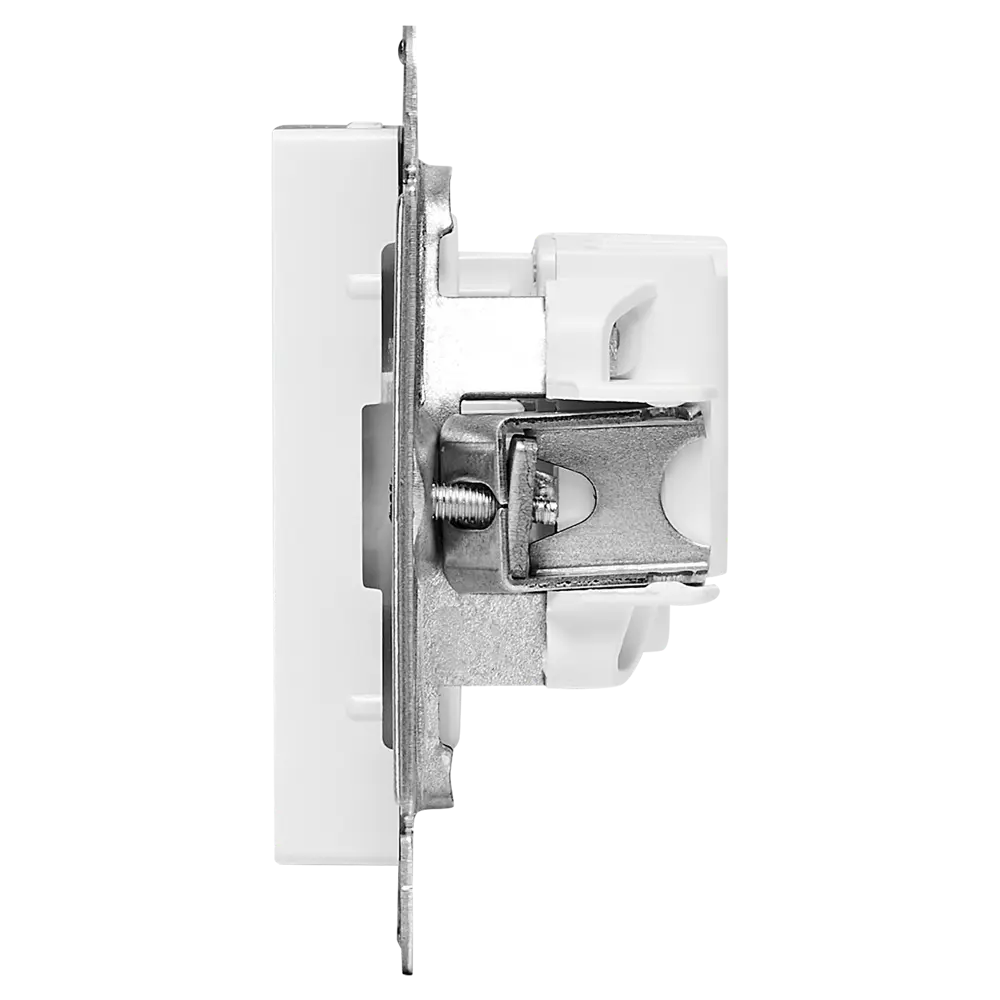 Розетка встраиваемая Systeme Electric AtlasDesign без заземления цвет белый STLM-2121246 - Вид №3