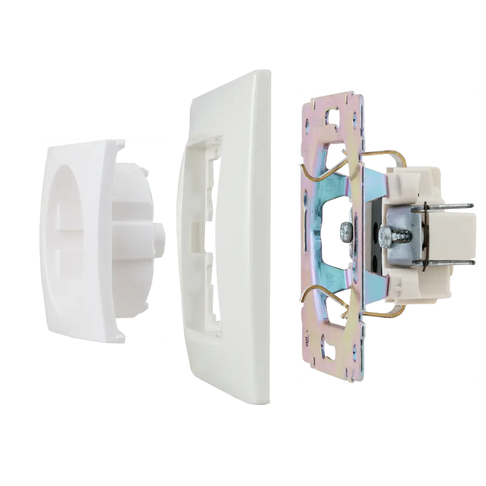 Наб. 6 роз. 2К+З белый VAL legrand Valena STLM-2027223 - Вид №5