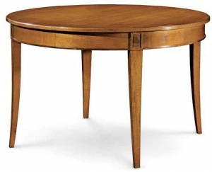 Roche Bobois Раздвижной круглый стол в вишне Nouveaux classiques