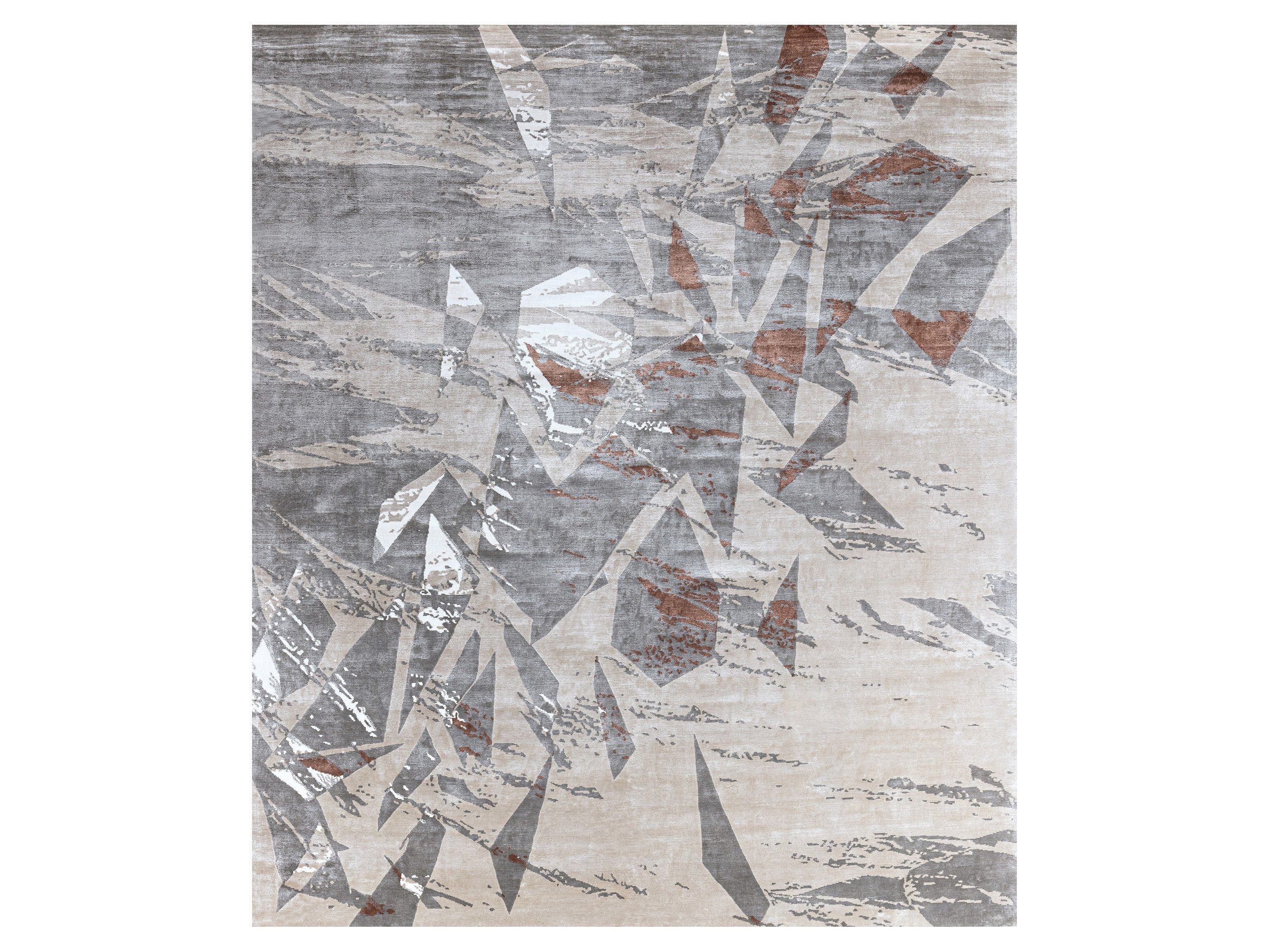 Шелковый прямоугольный ковер ручной работы Edition Bougainville Inspiration ARCH-00096420