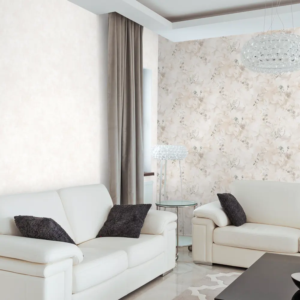 Обои флизелиновые Ateliero Mirage бежевые 1.06 м 989871 STLM-2146089 - Вид №3