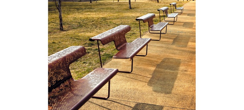 007154 Скамейка Poet BD Barcelona Design  - Вид №6