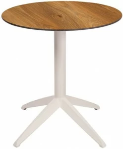 Ezpeleta Круглый садовый стол из полипропилена и hpl Quatro Mhk-qufr