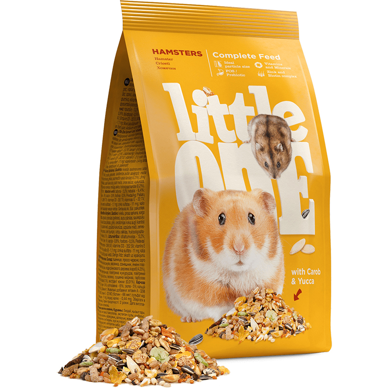 ПР0037886 Корм для грызунов для хомячков 900г Little one 