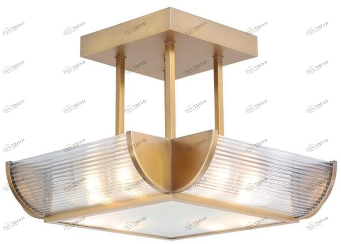 Patinas Lighting Подвесной светильник ручной работы из латуни Nizza sun-id-1426196