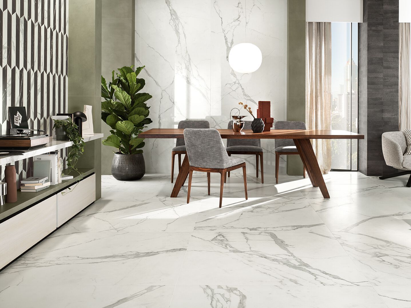 Пол / керамогранит с мраморным эффектом Marca Corona скульптурная ARCH-00137280