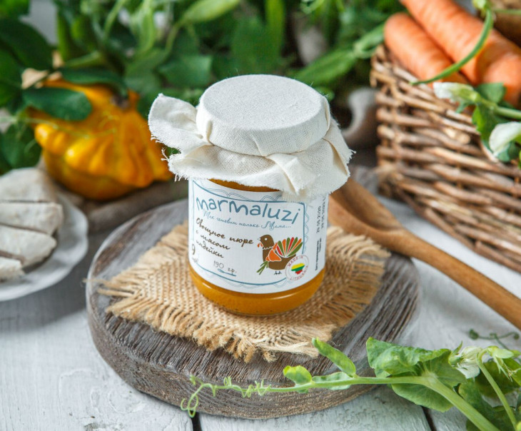 5214 Пюре овощное с индейкой с 9-ти месяцев Вкусляндия  - Вид №3