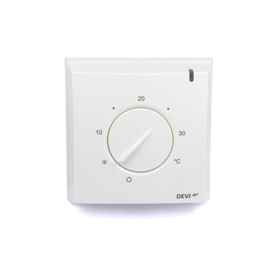 Danfoss DEVIreg™ 130/132 — электронные терморегуляторы для теплого пола с накладным корпусом DEVIreg 132 терморегулятор с датчиками 140F1011 