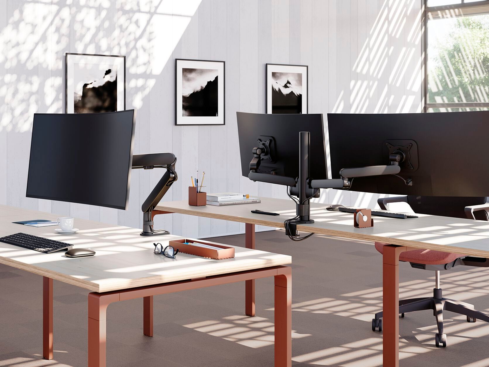 Настольная подставка для монитора / телевизора Manade Plug &amp ARCH-00101743 - Вид №1