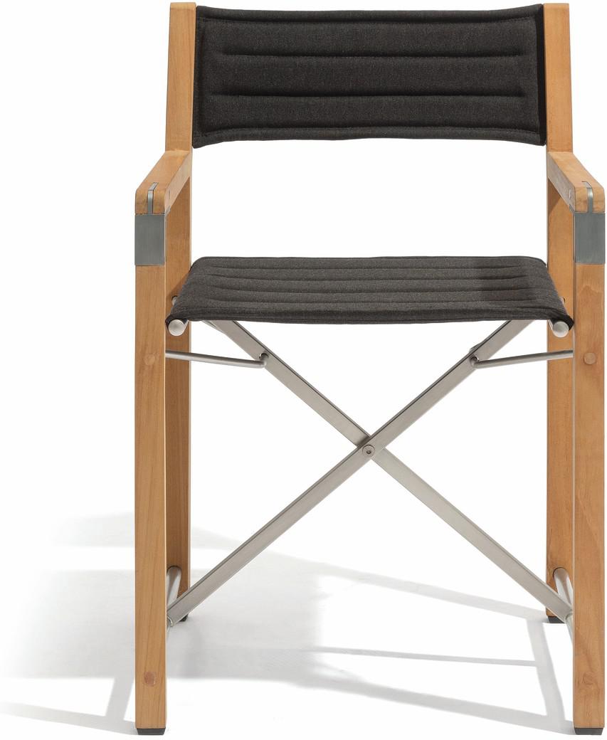 Стул текстиль teak экрю Manutti Cross MNST117