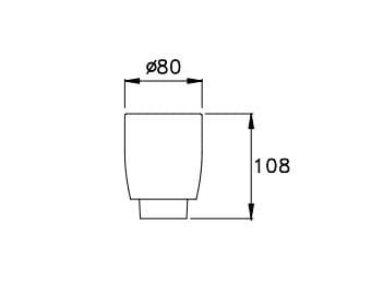 Держатель зубной щетки RUBINETTERIE STELLA ARCH-00033868 - Вид №2