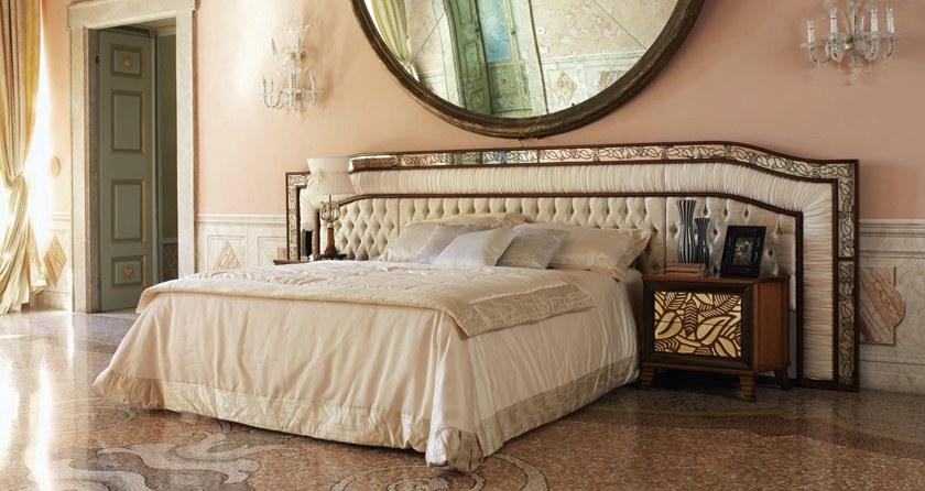 Cantiero Двуспальная кровать из ткани с тафтинговым изголовьем Grand étoile Ge015f - Вид №2