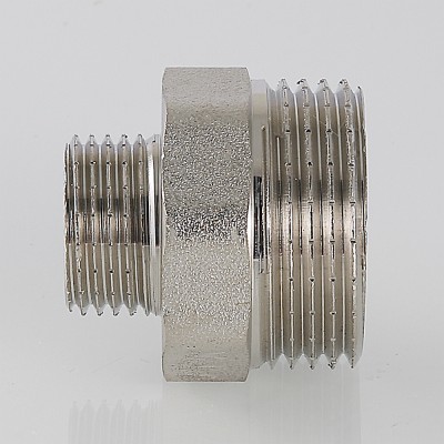 VTr.580.N.0604 Фитинг резьбовой – ниппель переходной Valtec 1" х 1/2"  - Вид №13