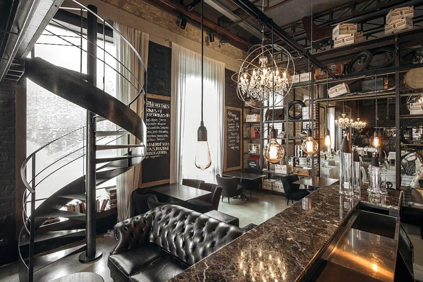 Officine Sandrini Винтовая лестница из крашеного металла sun-id-1392442 - Вид №1