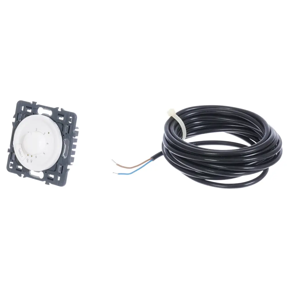 Терморегулятор для теплого пола Legrand Celiane механический, цвет белый STLM-2144017 - Вид №1