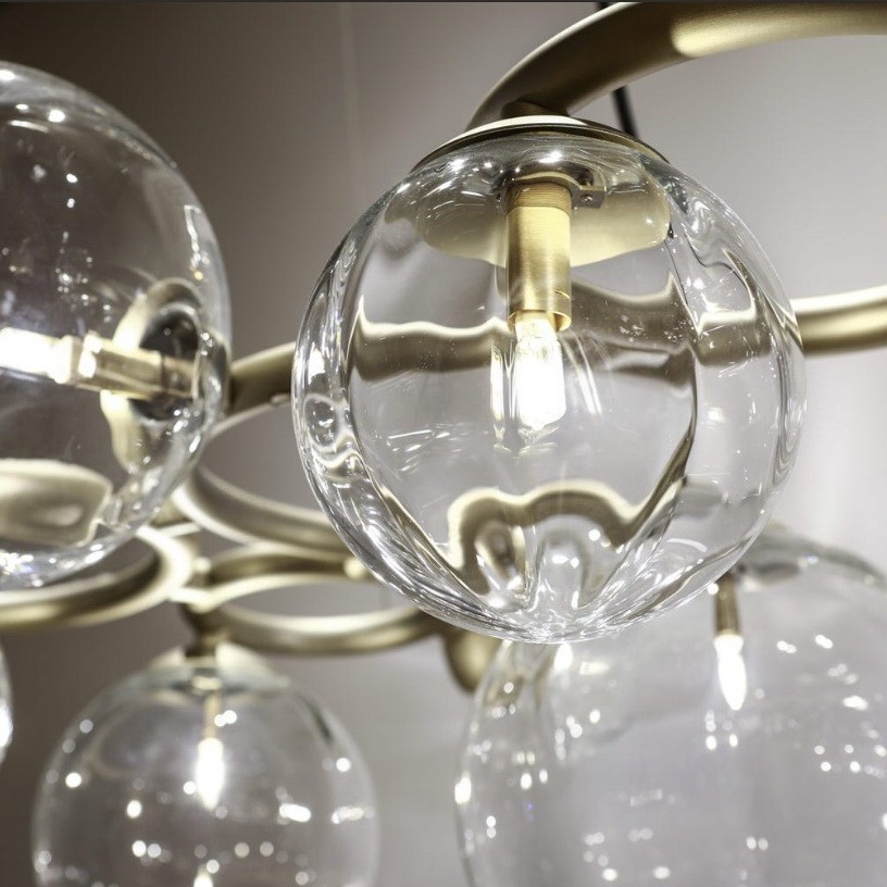 Vistosi PUPPET RING SP 5CR BKS люстра подвесная 119253 - Вид №1