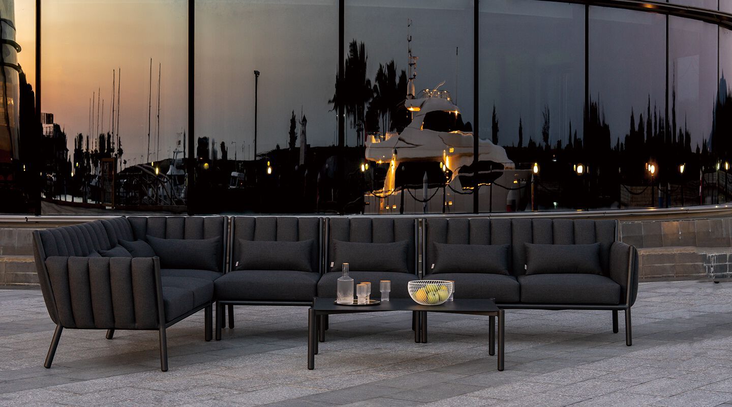 2-местный тканевый садовый диван VINEKO Morris ARCH-00019351 - Вид №1