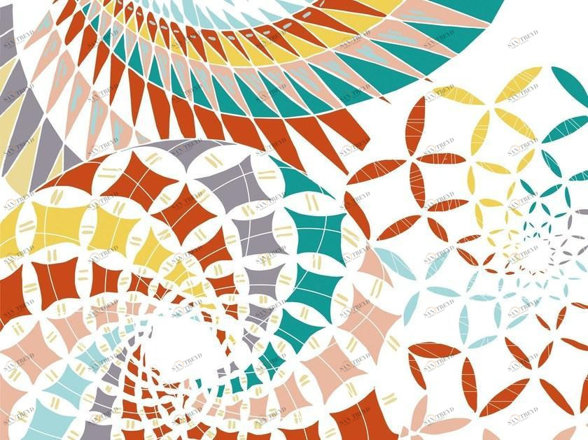 Wall&decò Геометрический Contemporary wallpaper 2013 sun-id-1408193