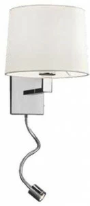 Terzo Light Настенный светодиодный светильник из стали и пвх с гибким кронштейном  V4101800