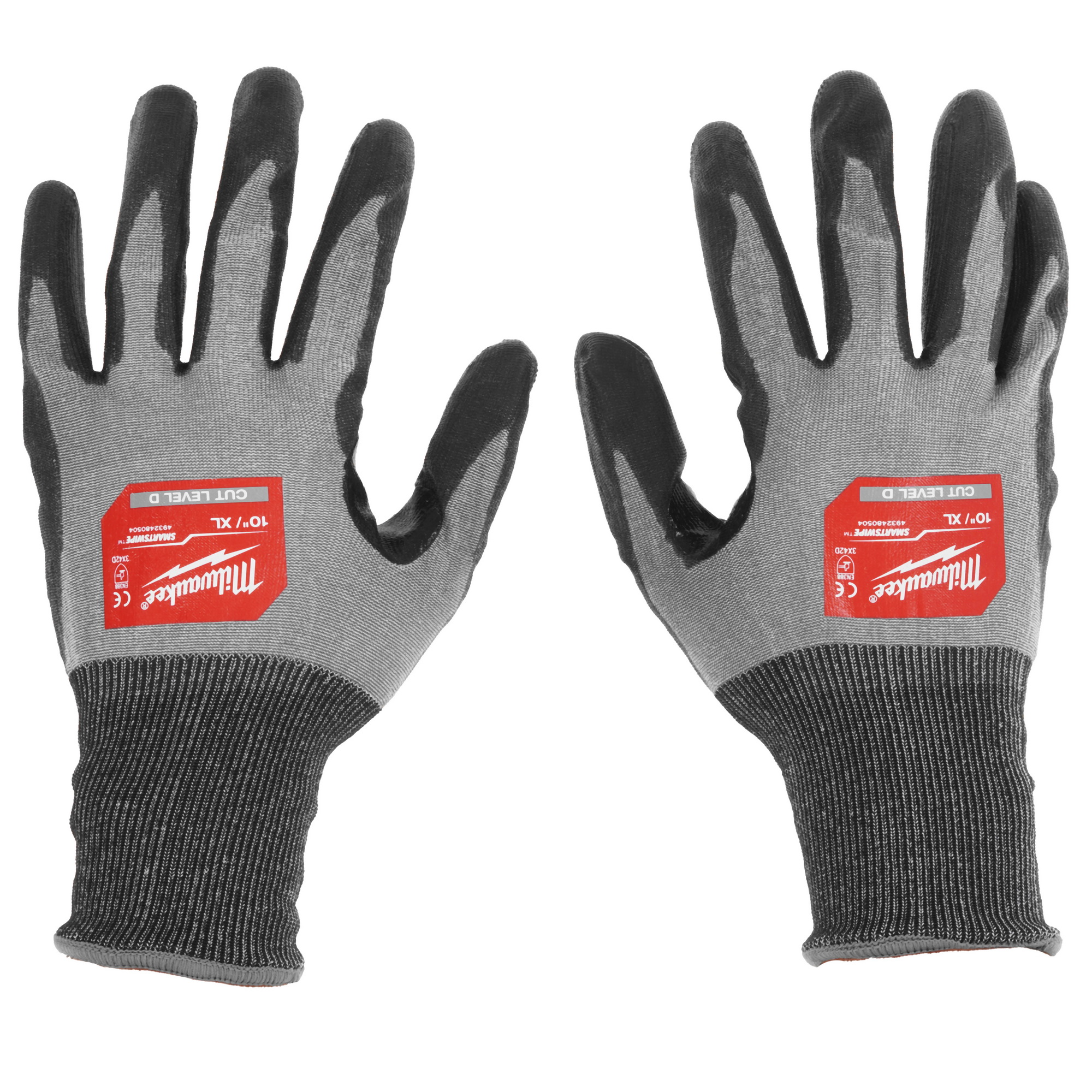 Перчатки трикотажные Milwaukee Hi-Dex 4/D 10/XL 5478045 STDN-0088324