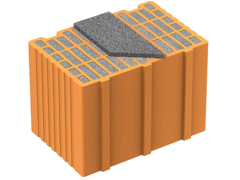 Теплоизоляционный кирпичный блок Fornaci Laterizi Danesi Normablok плюс CAM ARCH-00114259