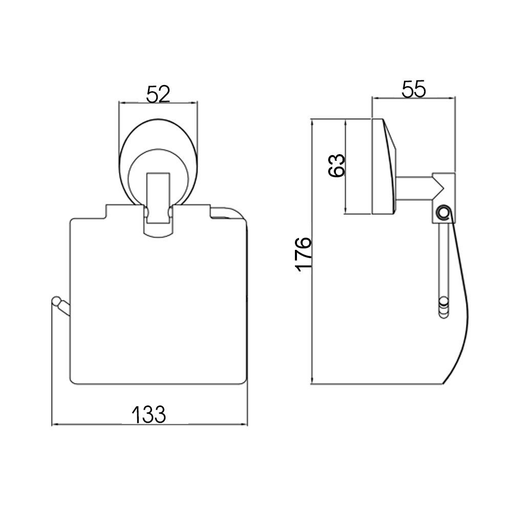 Бумагодержатель Raiber R70113 R70113 Santreyd  - Вид №2