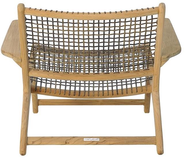 cbdesign Садовое кресло из тика и синтетики Vienna Tj 342b - Вид №7