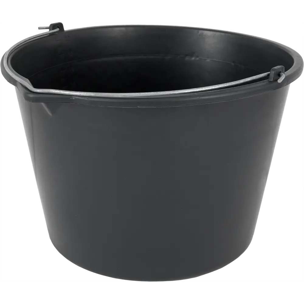 Ведро 20 л пластиковое цвет тёмно-серый Santreyd STLM-2085274