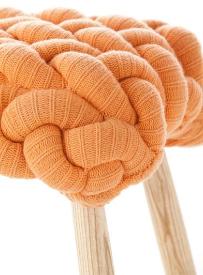 GAN Табурет с обивкой из шерсти Knitted stools sun-id-1353620 - Вид №1