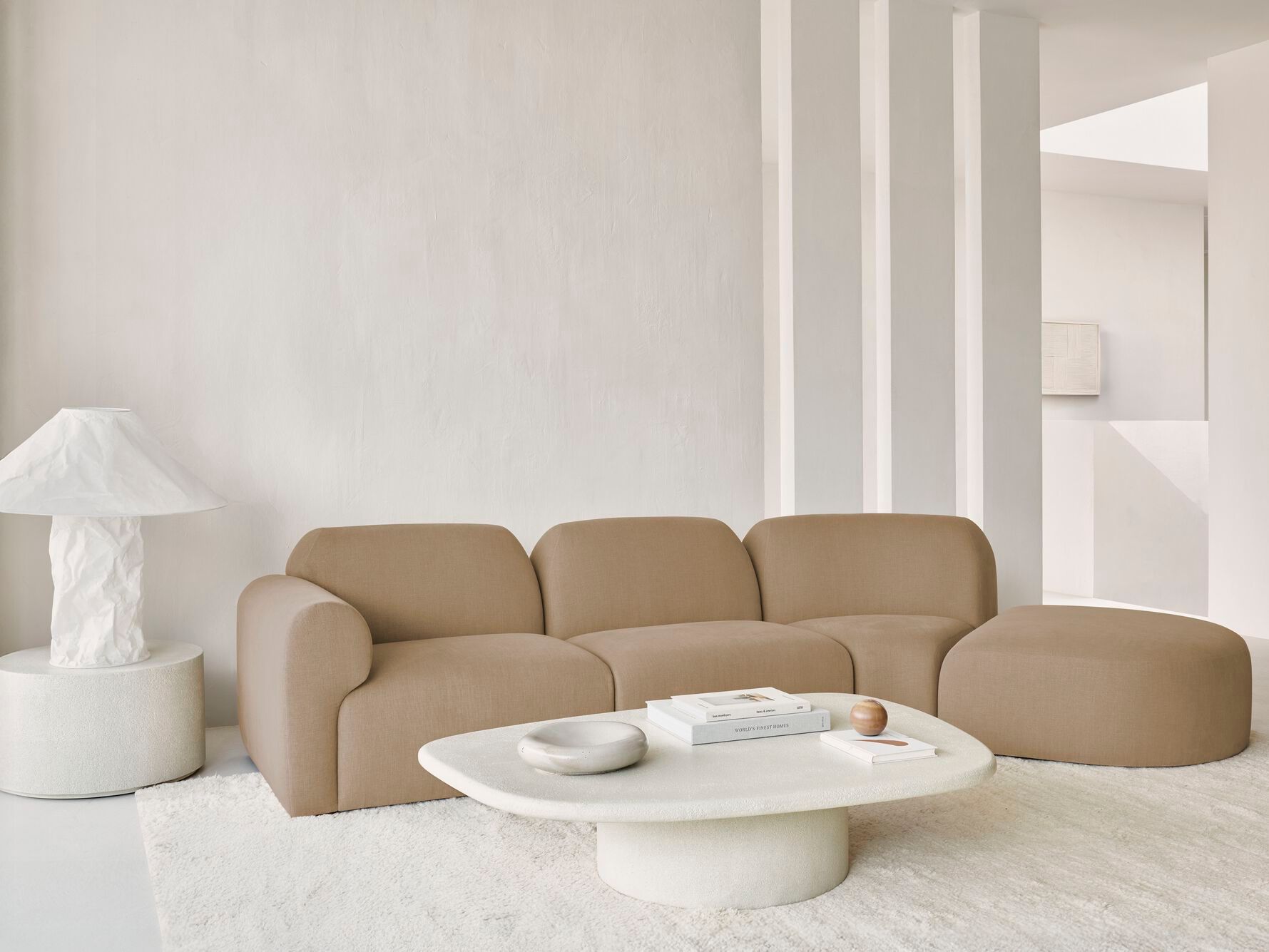 Модульный тканевый диван Ethnicraft BULKY ARCH-00107773 - Вид №3