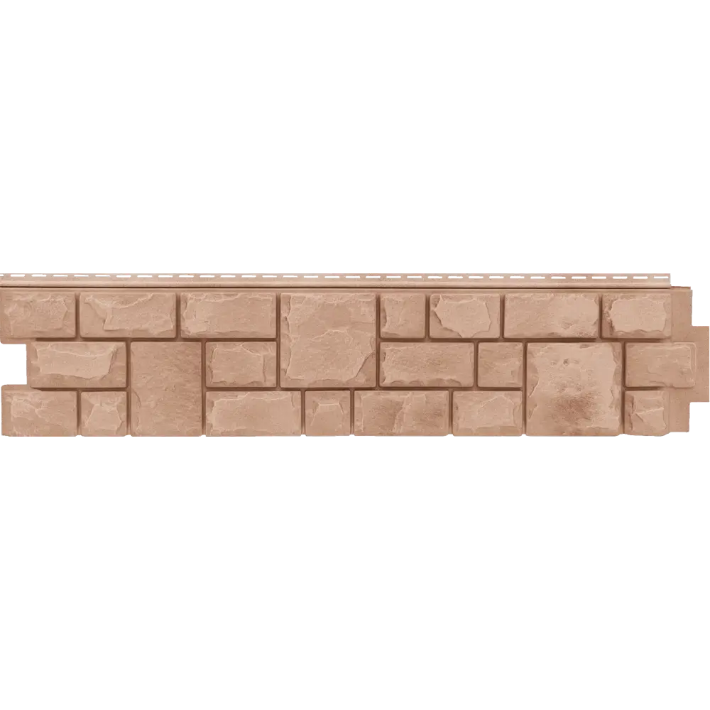 Фасадная панель Grand Line 327x1407 мм Я-Фасад Екатерининский камень янтарь 0.39 м² Нет STLM-2126082