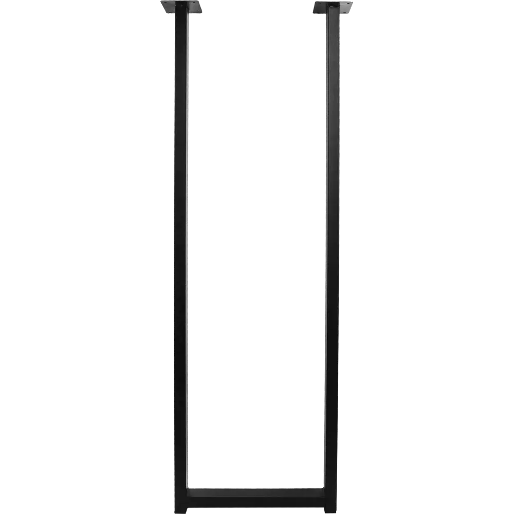 Подстолье барное 110 см оцинкованная сталь цвет черный глянцевый DUCKANDDOG STLM-2035511 - Вид №2