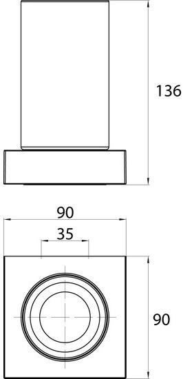Emco Bad Подставка для зубных щеток в стекле Liasion sun-id-1381659 - Вид №3