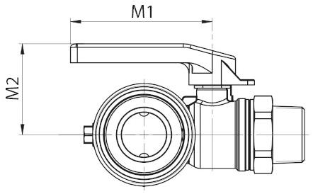 TECO Клапан угловой для однотрубного счетчика газа G6 sun-id-1456930 - Вид №1
