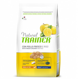 Т0055907 Корм для собак TRAINER Natural для мелких пород курица, рис сух. 800г NATURAL TRAINER