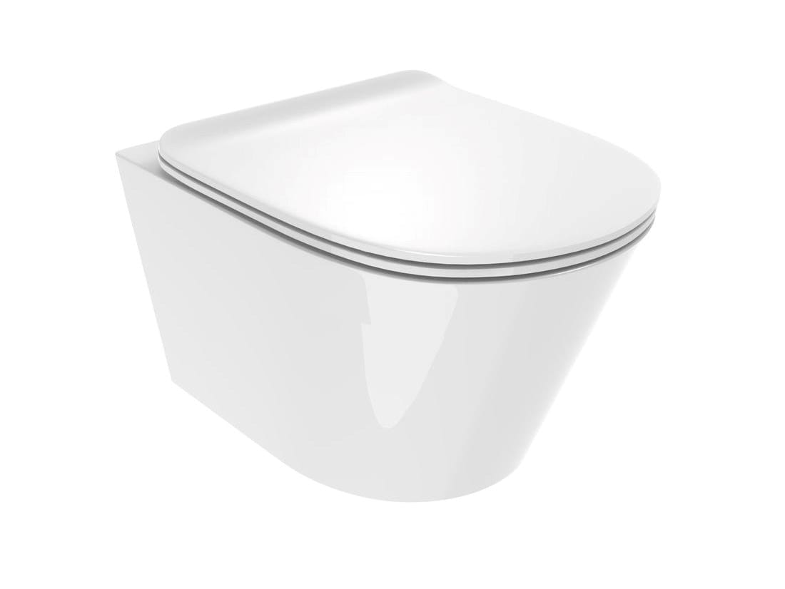 Керамический подвесной туалет без бриды Ercos Surf ARCH-00030017