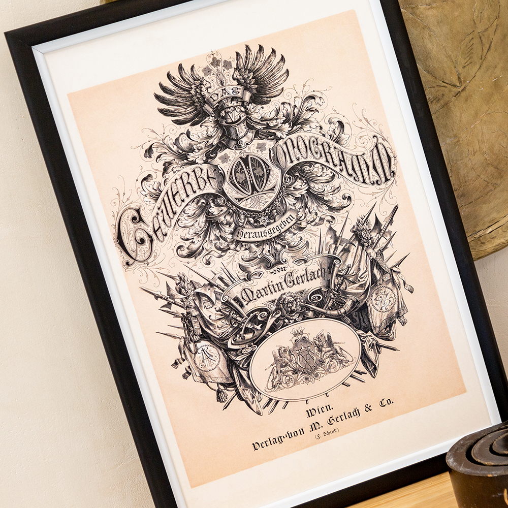 21080901 Арт-постер «Книга о монограммах» Object Desire Азбука мечты  - Вид №2