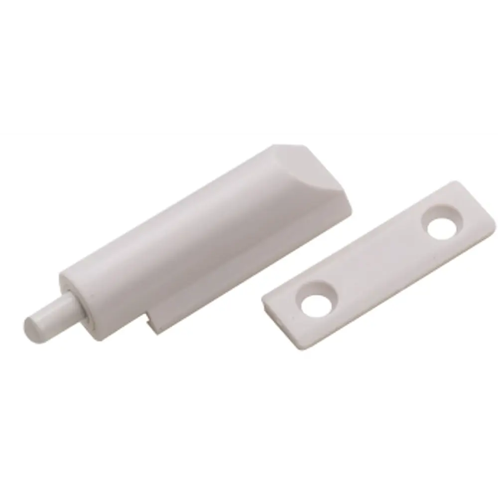 Демпфер мебельный накладной 5.8x62 мм ПВХ цвет белый 2 шт Santreyd STLM-2003480