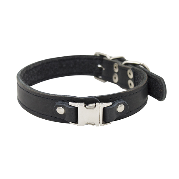 ПР0048286 Ошейник для собак Fast Line быстросъемный 25мм 50см черный ZOOEXPRESS 