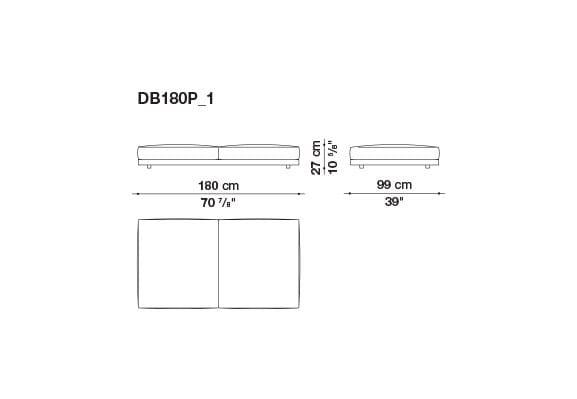 Кожаный диван B&B Italia док ARCH-00106863 - Вид №40
