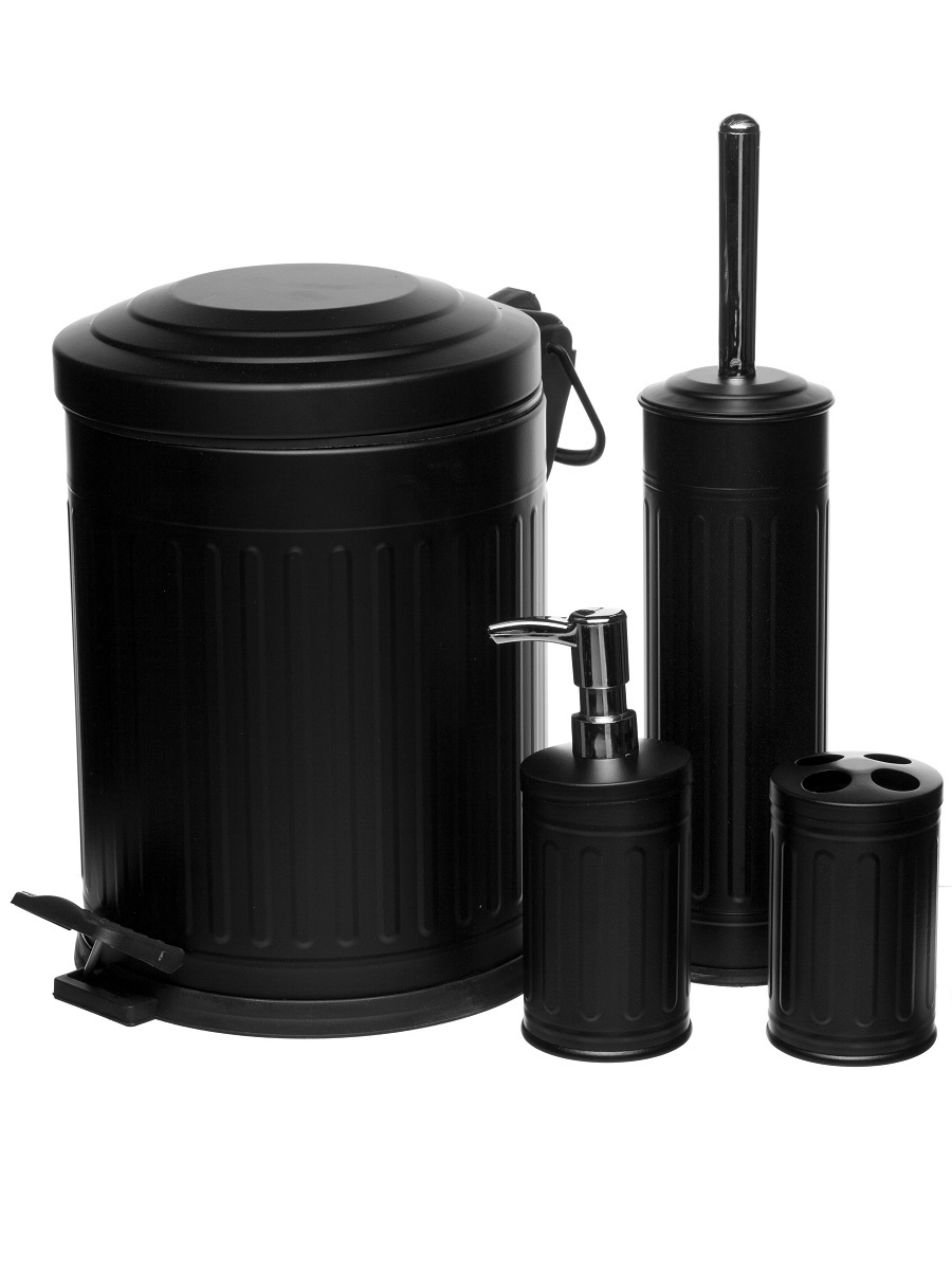 Набор аксессуаров для ванны Apus 4Set Black NAVAKO 11077