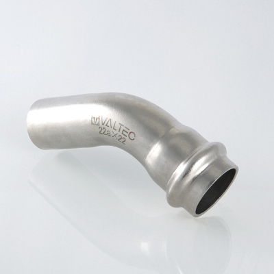 VTi.958.I.002828 Фитинг из нержавеющей стали – пресс-угольник 45° внутренний/наружный Valtec 28 х 28 мм  - Вид №1