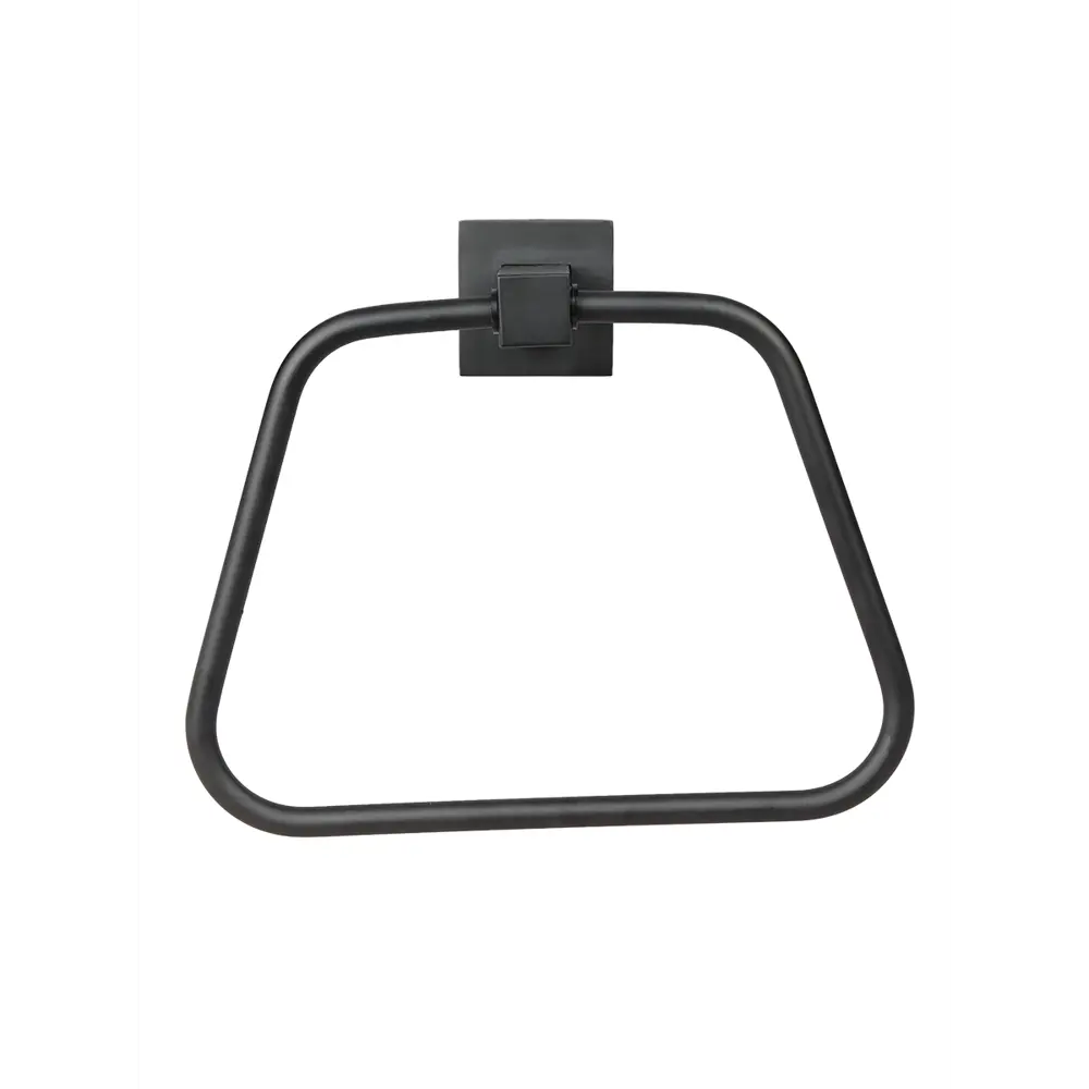 Навесное кольцо для полотенец Квадро черный матовый металл 89380866 Santreyd STLM-1580366 - Вид №4